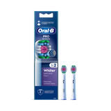 Holland & Barrett Oral-B Pro 3D White Toothbrush Heads, 2 Count- Buy online at McGrocer
