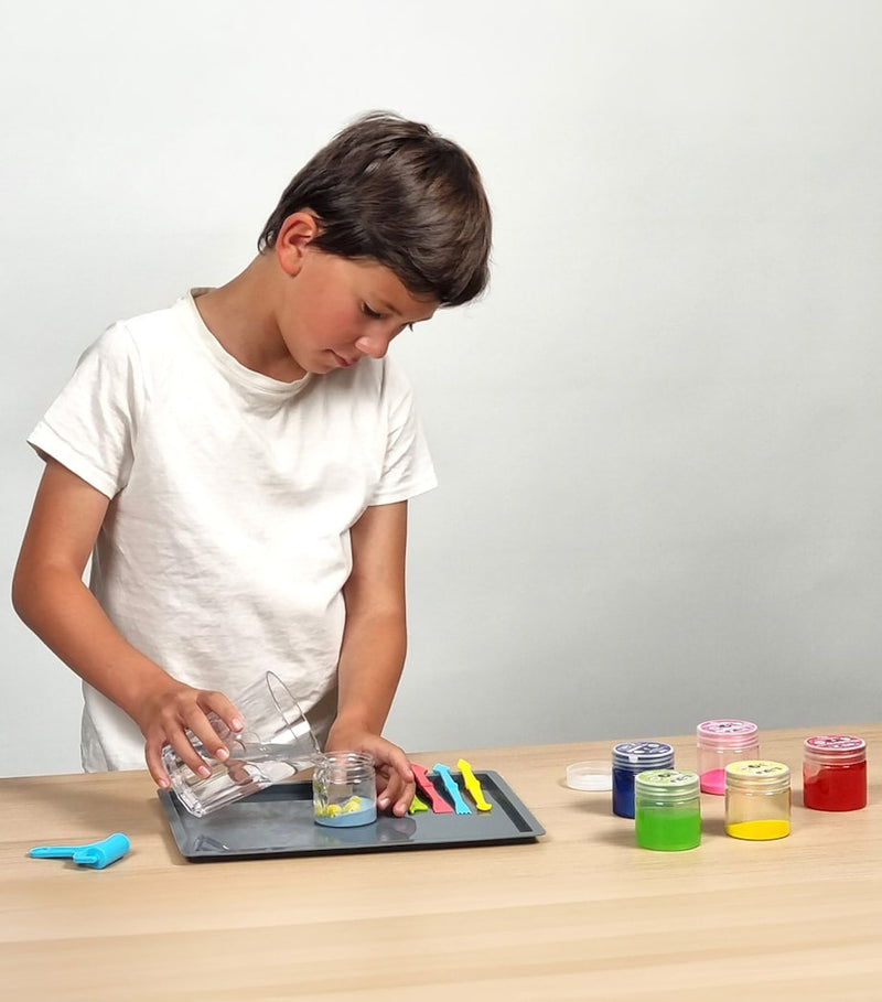 Sensory Experiments Toy Kit with 20 Textures and Tools for Ages 6+