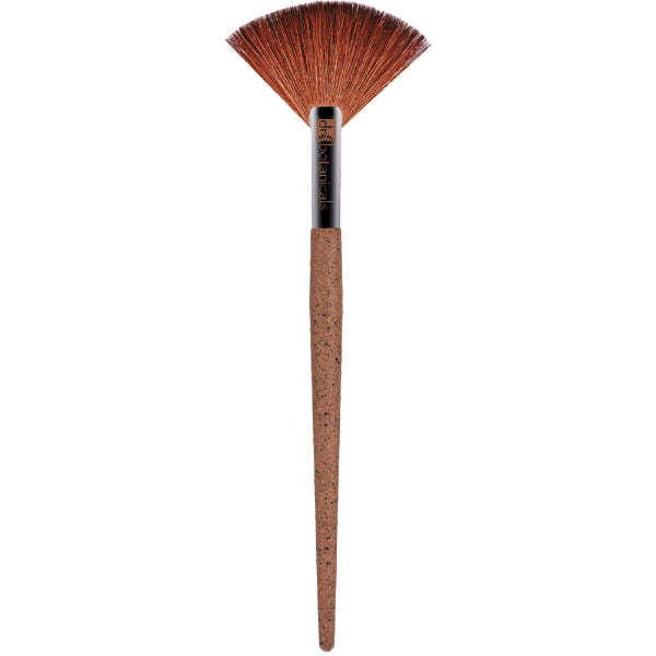 Dr Botanicals fan brush coffee ground synthetic fibres - British product