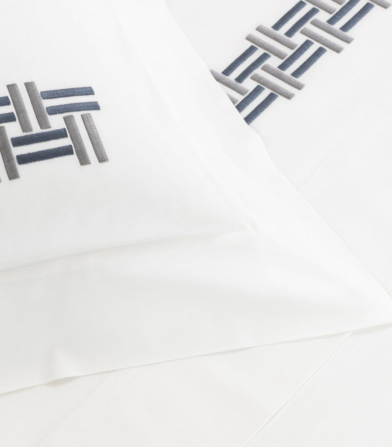 Frette Basket Weave Oxford Pillow Sham 50cm x 70cm - British product