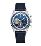 Zenith stainless steel Chronomaster watch 38mm - British product
