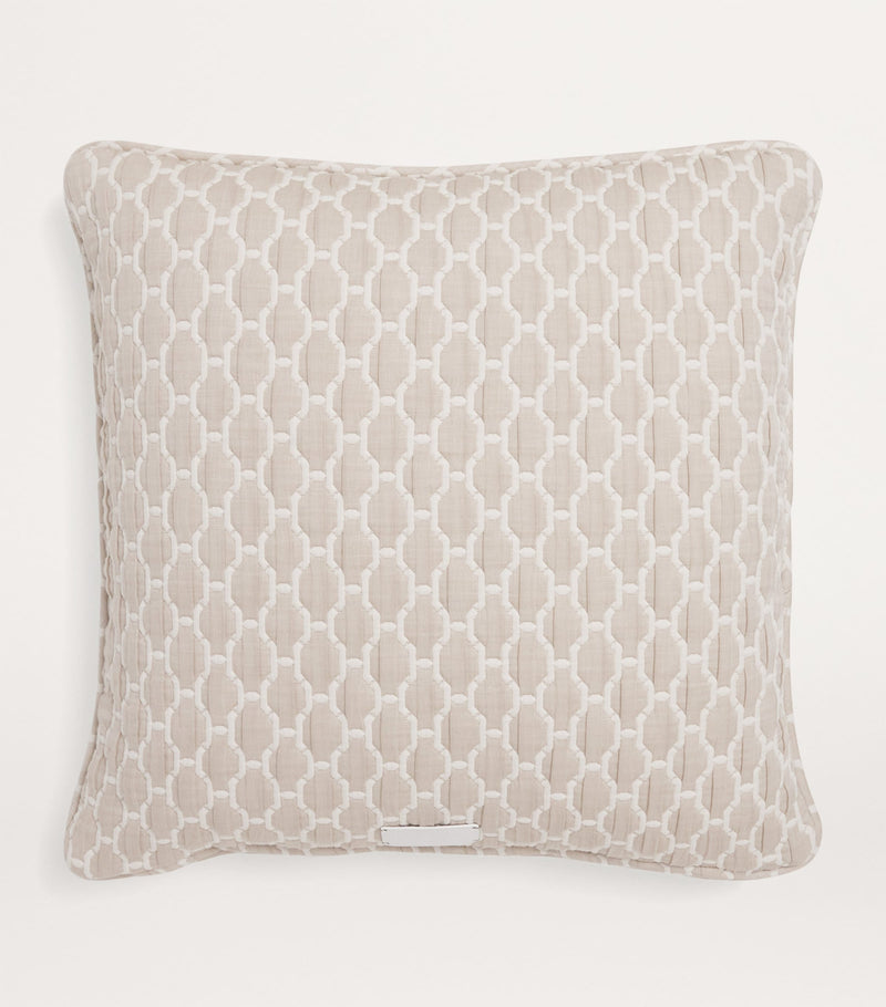 Peter Reed Piped Riyad cushion 50cm x 50cm, imported from the UK