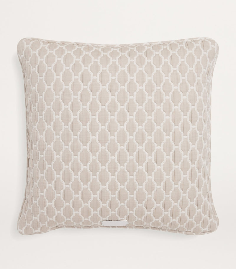 Peter Reed Piped Riyad cushion 50cm x 50cm, imported from the UK