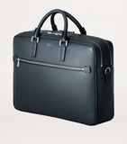 Serapian Evolution calfskin leather Double briefcase - British product