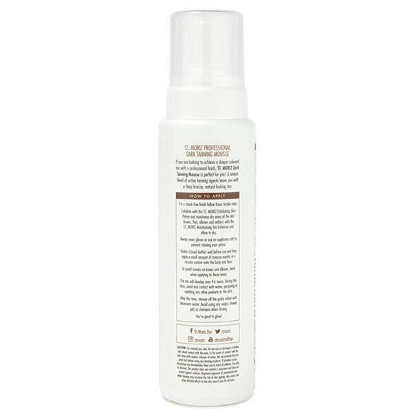 St. Moriz Professional Mousse Dark 300ml GOODS Superdrug