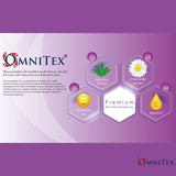 Omnitex rinse free shampoo cap 5 pack, imported from the UK