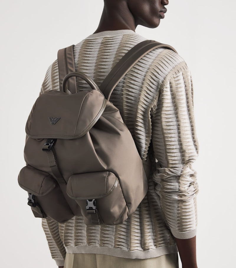 Emporio Armani logo backpack 35cm x 30cm, UK version