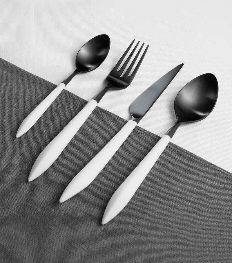 Bugatti Ares cutlery set 24-piece stainless steel, imported from the UK