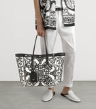 Dolce&Gabbana Majolica canvas tote bag 40cm (British brand)