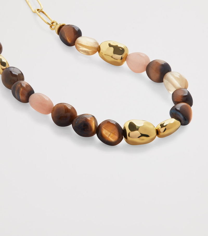 Monica Vinader multi gemstone Rio beaded bracelet (British brand)