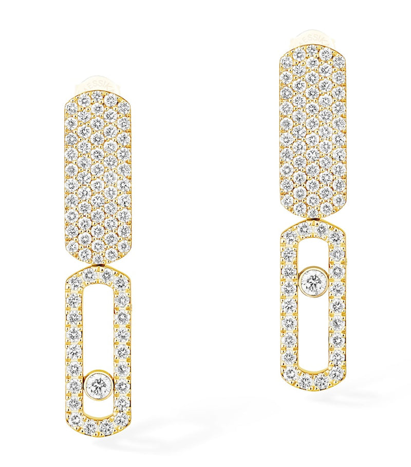 Messika Imperial Move earrings 0.70ct diamonds (British brand)