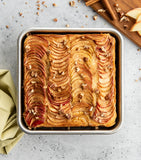 Nordic Ware aluminium square cake tin 22cm, imported from the UK