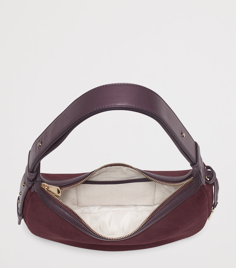 Aspinal of London small Soho Crescent shoulder bag, UK version
