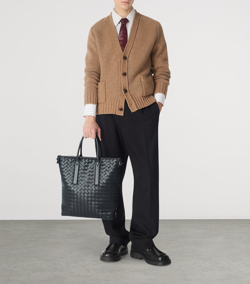 Bottega Veneta Intrecciato North-South tote bag, imported from the UK