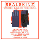 Sealskinz waterproof all-weather glove with Fusion Control, imported from the UK