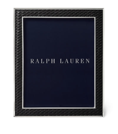Harrods Ralph Lauren Home Leather Brockton Photo Frame (8 x 10)- Buy online at McGrocer