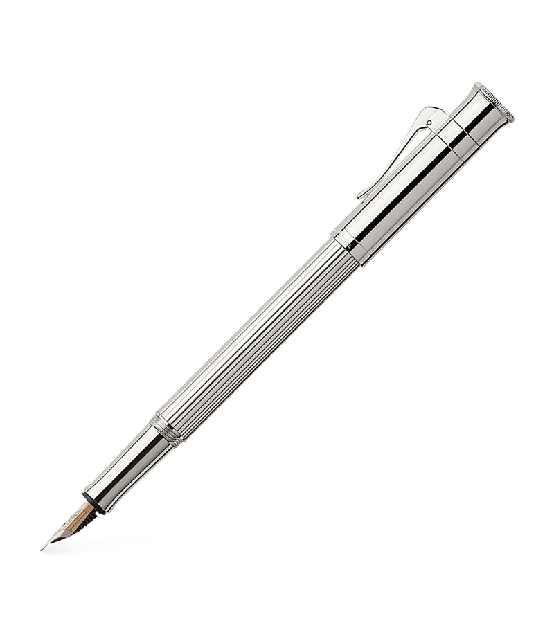Graf von Faber-Castell Platinum-Plated Classic fountain pen, UK version