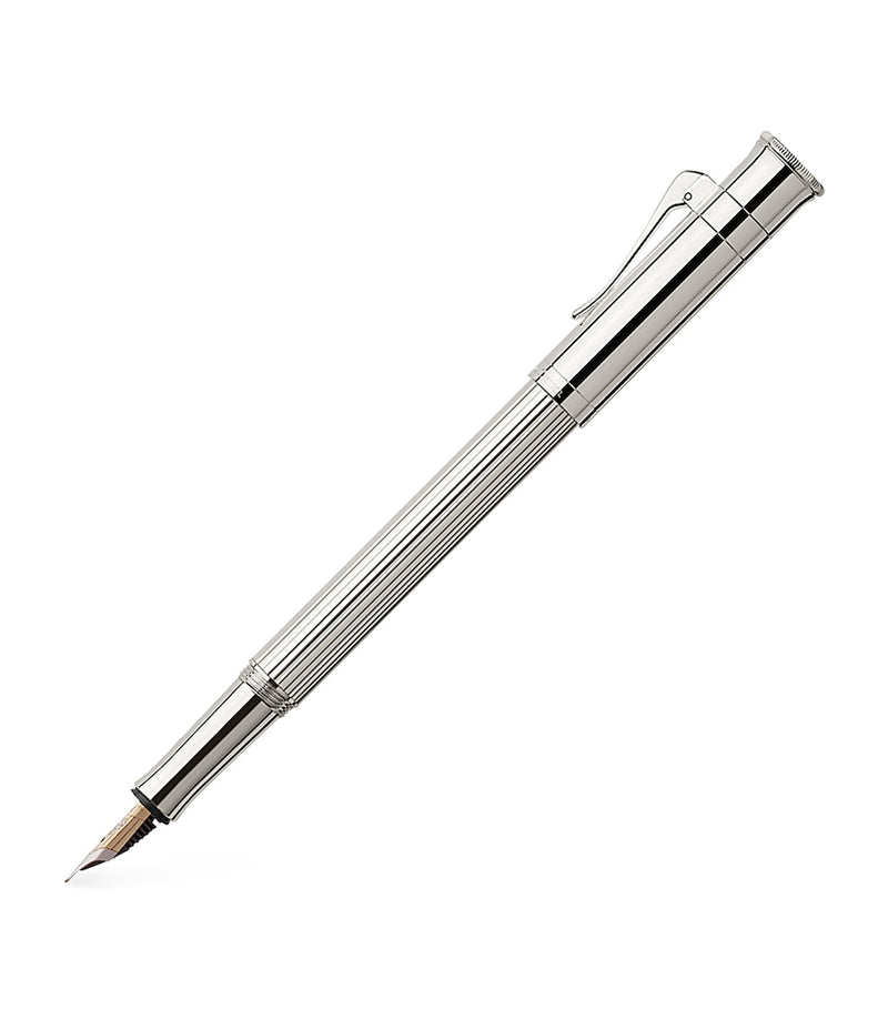 Graf von Faber-Castell Platinum-Plated Classic fountain pen, UK version