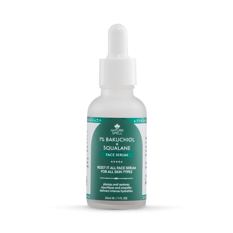 Nature Spell Bakuchiol Squalane face serum 30ml, UK version