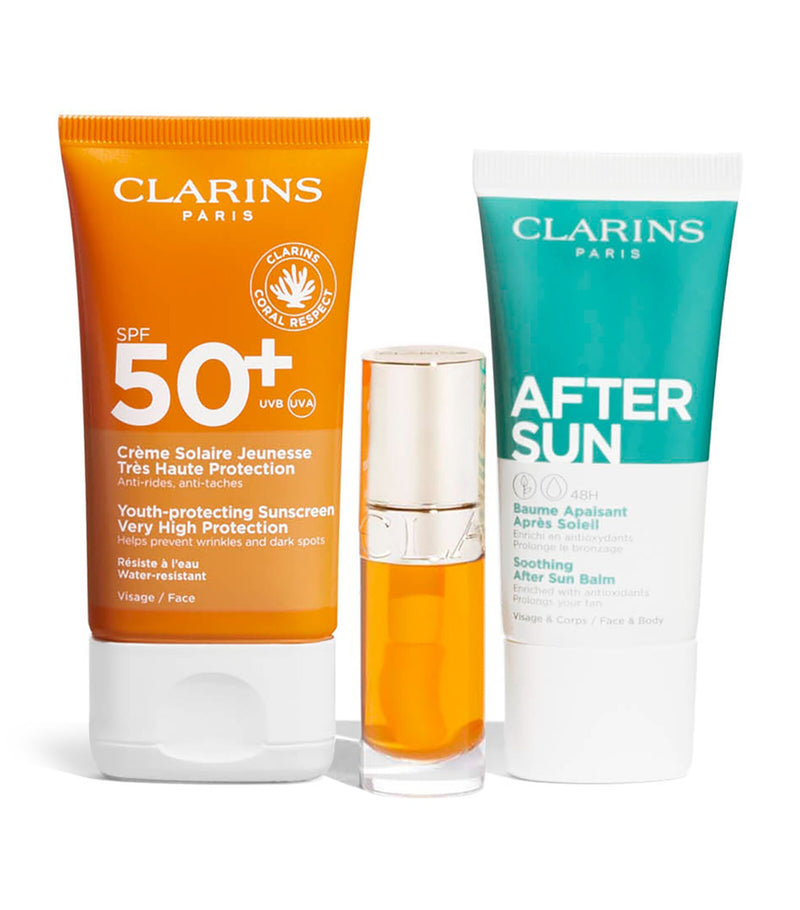 Clarins Prepare for Summer Set sun care kit - British product