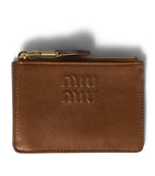 Miu Miu Nappa Leather Embossed Card Holder, UK version