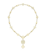 Harrods Boodles Be Bold Yellow Gold and Diamond Necklace- Buy online at McGrocer