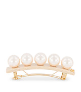 Harrods Alexandre de Paris Oversize Pearl-Detail Slide Hair Clip 6cm- Buy online at McGrocer