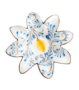Harrods Les Ottomans Ceramic Positano Lemons Starter Plate- Buy online at McGrocer