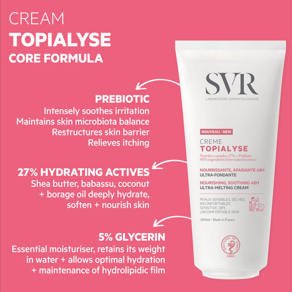 SVR Nourishing Body Cream For Dry Skin 200ml (British brand)