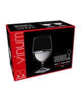 Harrods Riedel Vinum Water Glasses Set of 2- Buy online at McGrocer