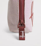 Harrods small logo cosmetics bag (British brand)