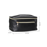 Livingandhome large travel makeup bag PU leather, UK version