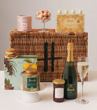 Harrods The Wedding Day Hamper in wicker basket, UK version