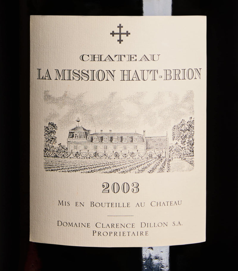 Château La Mission Haut-Brion 2003 red wine 6L - British product
