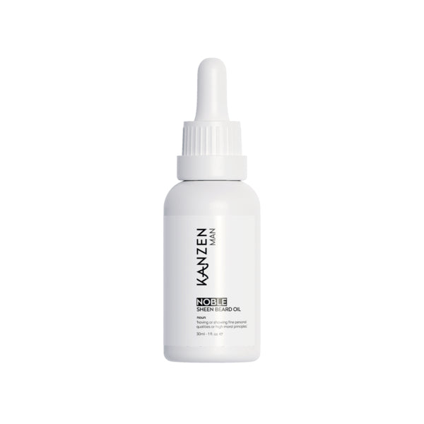 Kanzen Man Noble Sheen Beard Oil 30ml, UK version
