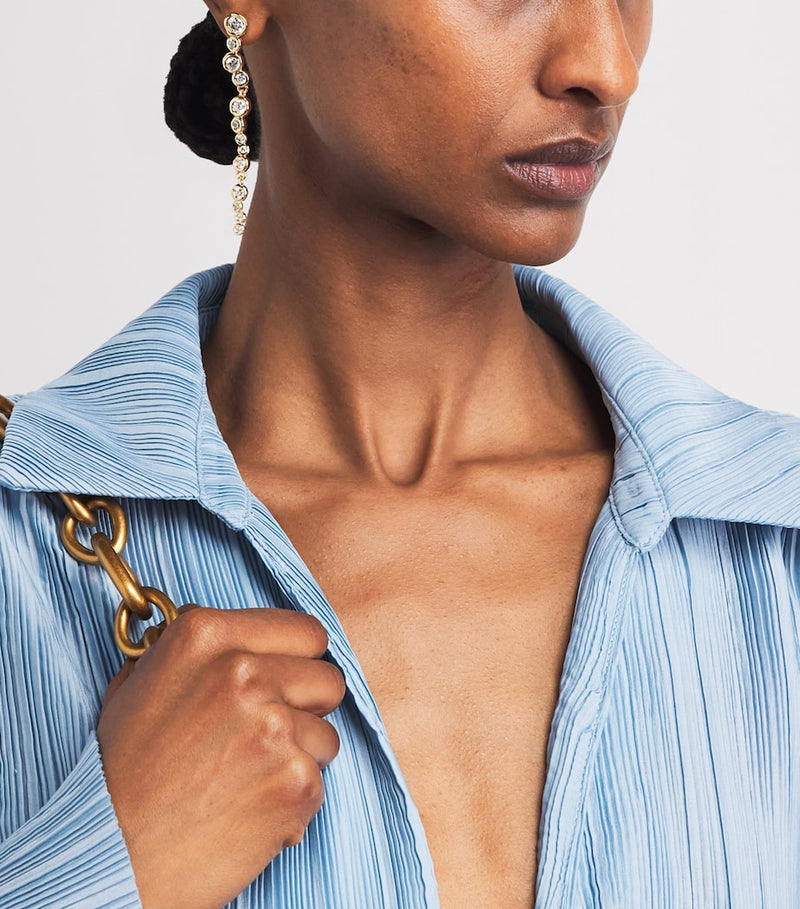 Alexis Bittar Asterales dangle earrings, imported from the UK