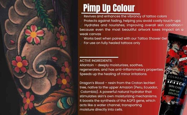 COSMEPICK tattoo colour serum 2 x 80ml, UK version