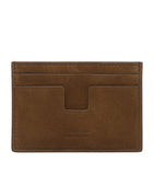 TOM FORD suede T-Line card holder, imported from the UK