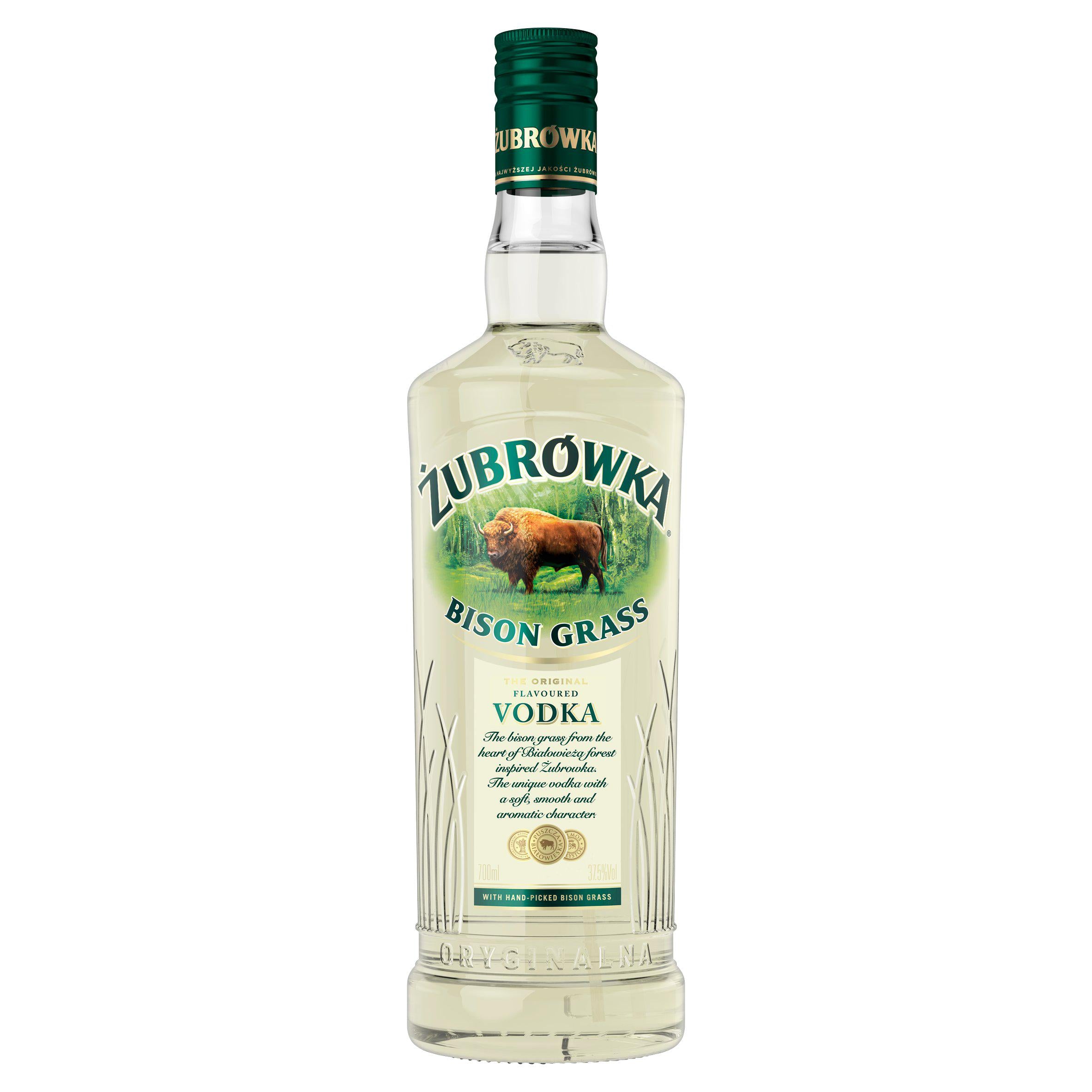 Zubrowka Bison Grass Polish Vodka 70cl All spirits & liqueurs Sainsburys