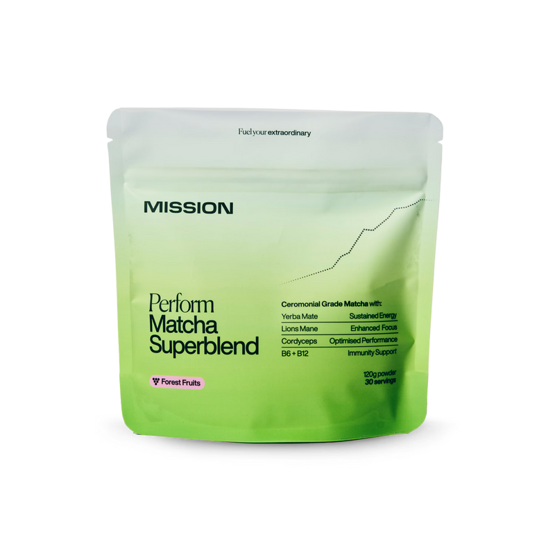 Mission matcha superblend forest fruits 120g - British product