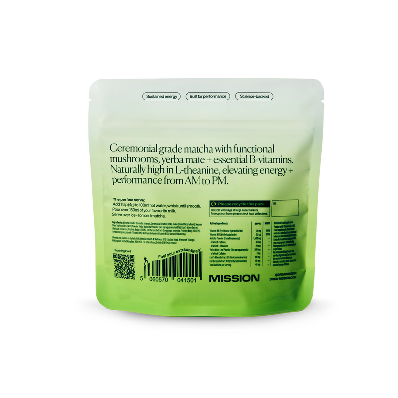 Mission matcha superblend forest fruits 120g - British product