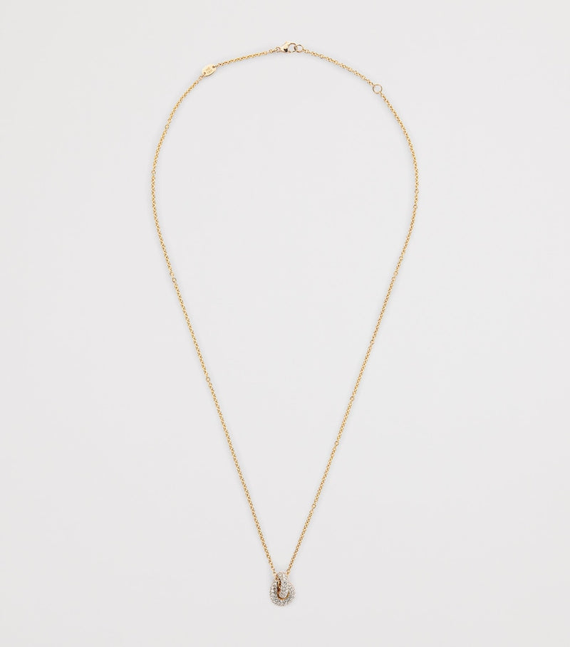 Engelbert Legacy Knot necklace 18kt yellow gold diamonds (British brand)