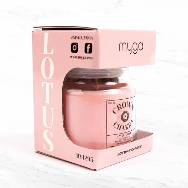 Myga Seven Chakra Candles Crown, imported from the UK