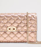 Valentino Garavani Rockstud Spike shoulder bag 17x24x10cm, imported from the UK