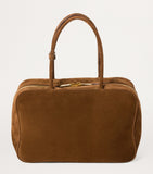 Miu Miu suede Beau top-handle bag in goat skin - British product