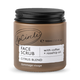 Holland & Barrett UpCircle Face Scrub Citrus Coffee Rosehip Oil Facial Exfoliator 100ml- Buy online at McGrocer