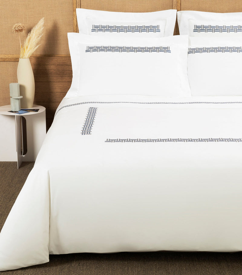 Frette Basket Weave Super King Duvet Cover 260cm x 240cm - British product