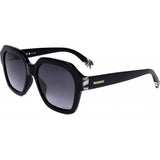 Lunettes de soleil Missoni noires en acétate avec monture de 53 mm (marque britannique)