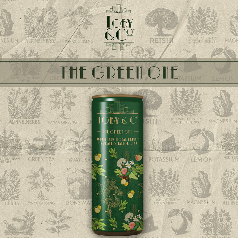 Toby & Co The Green One gift box 4x250ml, UK version