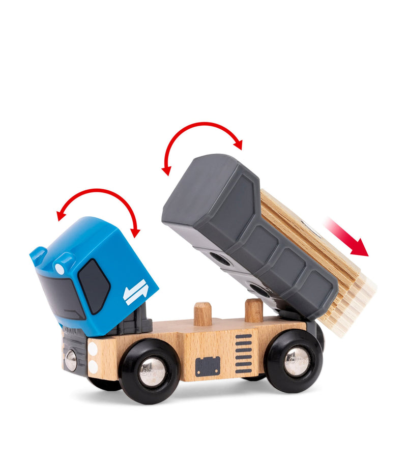 Brio Starter Lift & Load Set wooden railway toy - British product